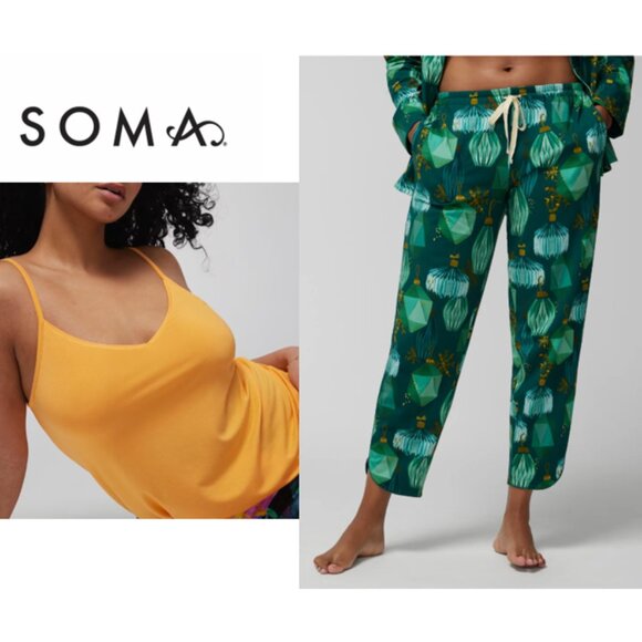 Soma Other - NWT Soma Cool Nights Embraceable Pajama Set